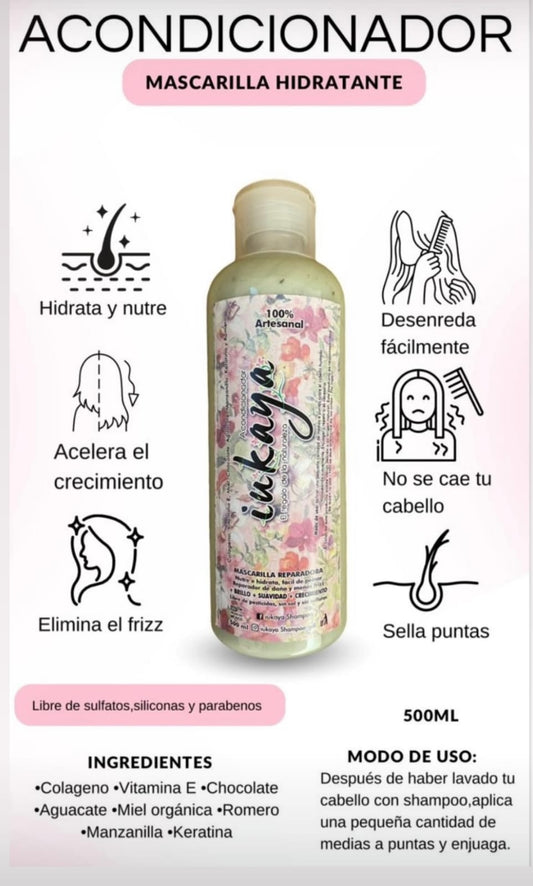 Acondicionador IUKAYA: Mascarilla Hidratante