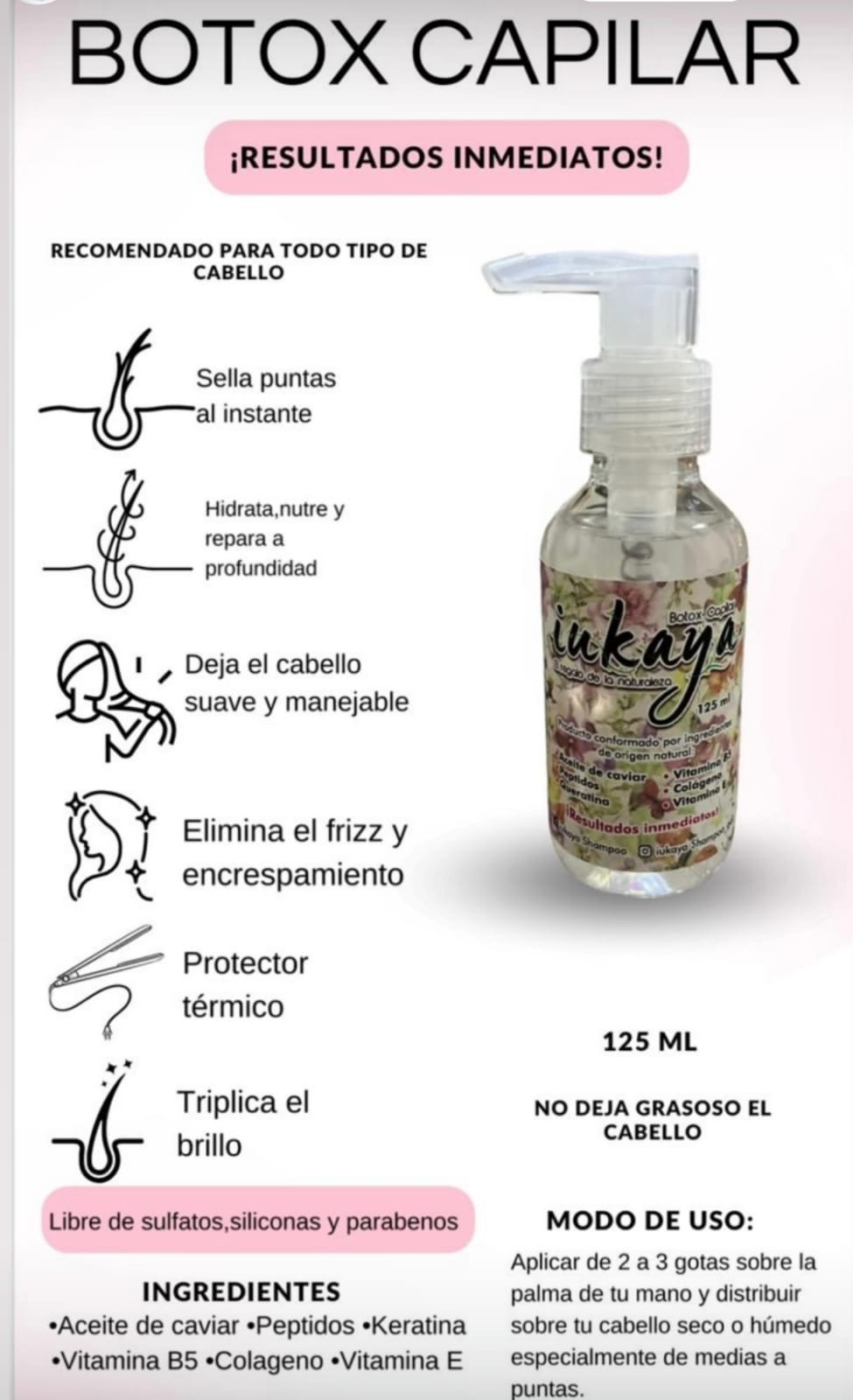 Botox Capilar IUKAYA