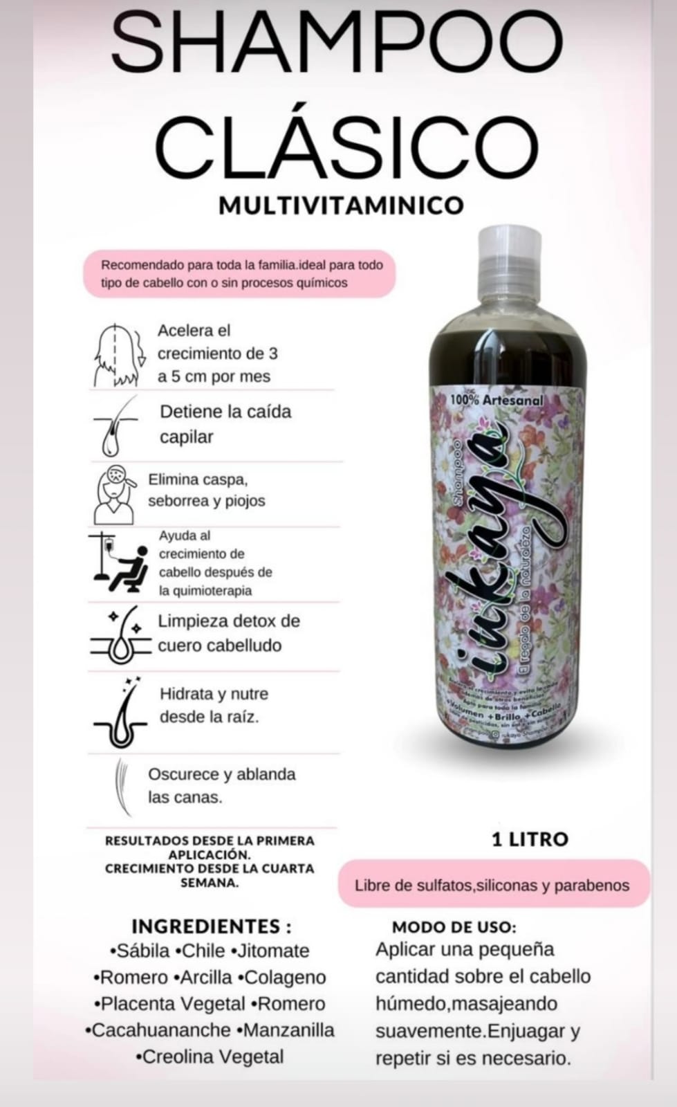 Shampoo CLÁSICO IUKAYA