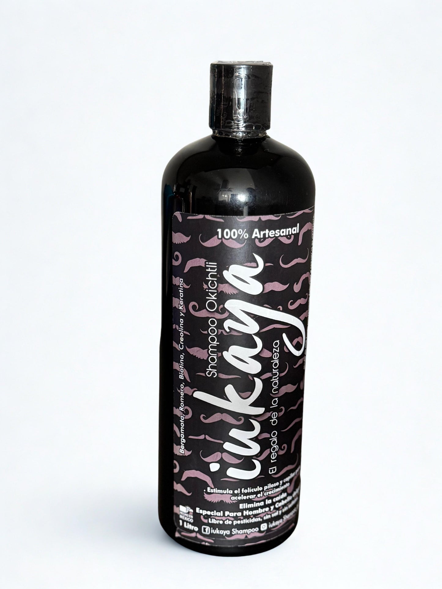 Shampoo OKICHTLI IUKAYA:  ESPECIAL PARA HOMBRES.