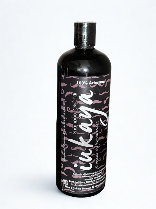 Shampoo OKICHTLI IUKAYA:  ESPECIAL PARA HOMBRES.